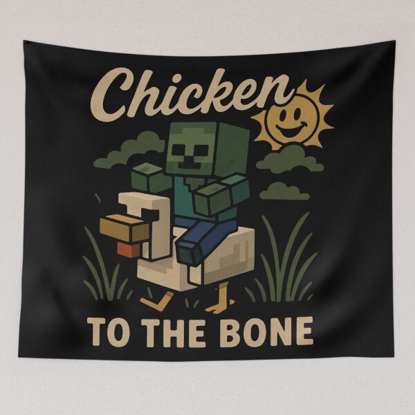 Item preview, Chicken To The Bone - Minecraft Jockey designed and sold by zzz888.