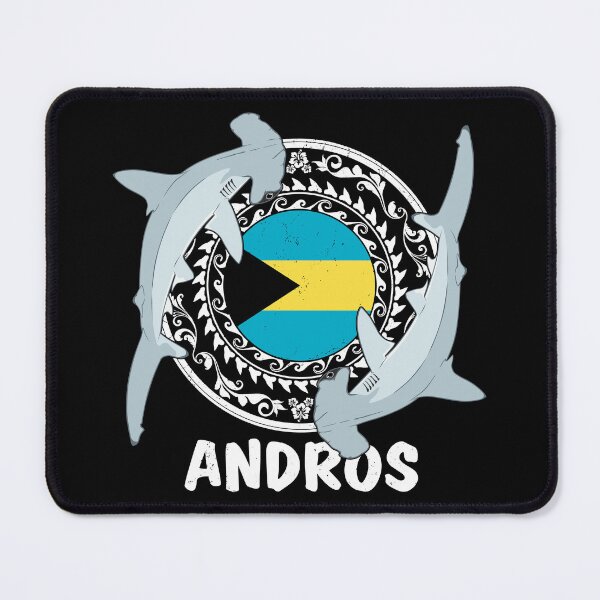 Item preview, Andros Bahamas Hammerhead Shark designed and sold by NicGrayGraphic.