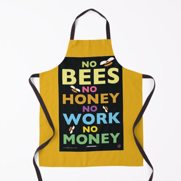 Item preview, No Bees, No Honey by Robert Hills designed and sold by Robert Hills.