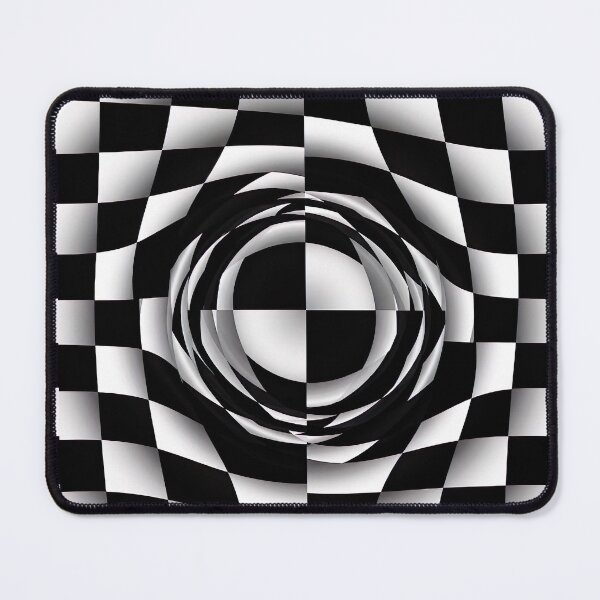 Item preview, Checkered Abstract Illusion  designed and sold by NellVerde.