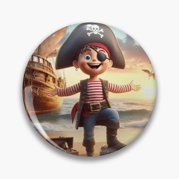 Item preview, Pirate T-shirt  designed and sold by reyjf.
