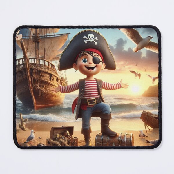 Item preview, Pirate T-shirt designed and sold by reyjf.