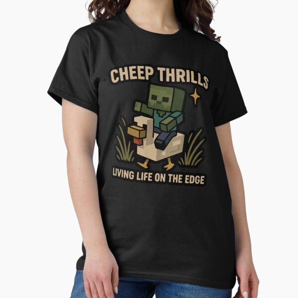 Item preview, Cheep Thrills - Minecraft Chicken Edge designed and sold by zzz888.