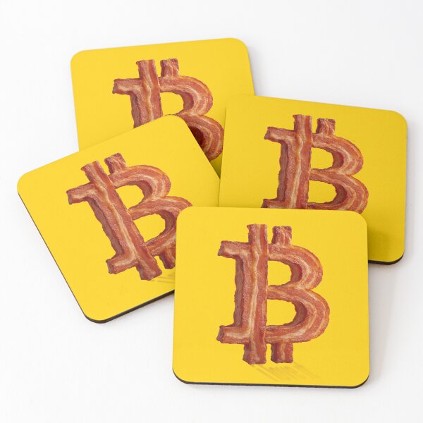 Item preview, Bitcoin and Bacon. I Love It designed and sold by CyberRex.