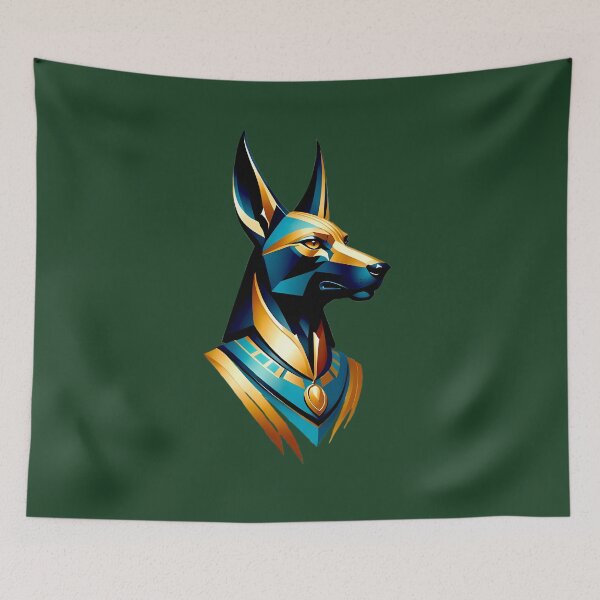 Item preview, Anubis Head – Timeless Egyptian Majesty designed and sold by Pickmash.
