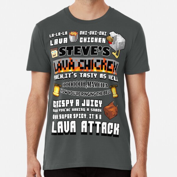 Item preview, steves lava chicken song designed and sold by jackson art station .