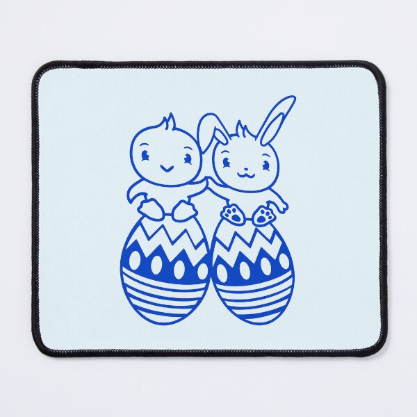Item preview, Bunny Bird Chick 2 Friends Big Easter Eggs Huge designed and sold by shirt-o-mat.