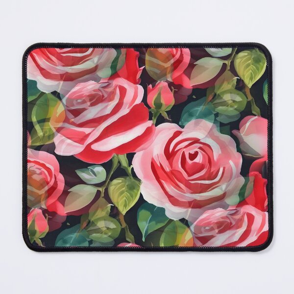 Item preview, Lush Big Roses Red designed and sold by SilverPegasus.