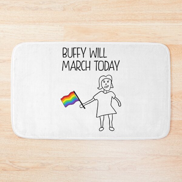 Item preview, Buffy Will March (Pride) designed and sold by Jason Lloyd Art.