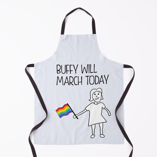 Item preview, Buffy Will March (Pride) designed and sold by Jason Lloyd Art.