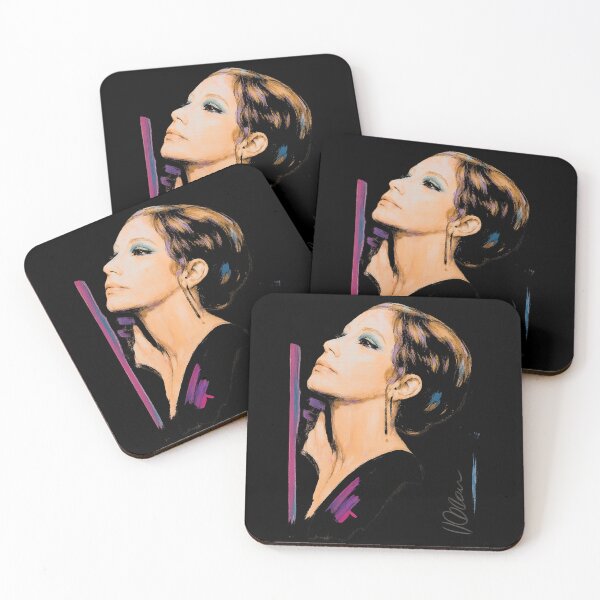 Item preview, Barbra Streisand LGBTQ Portrait – Colorful Iconic Diva Art for Pride & Glam designed and sold by VintageVibes Co..