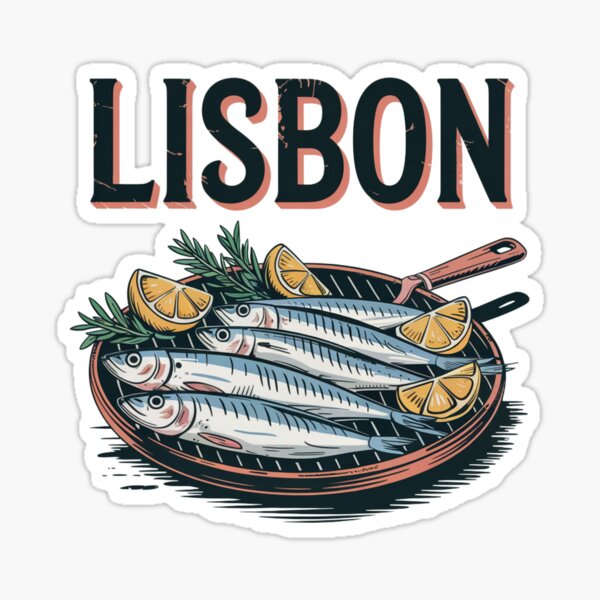 Artikel-Vorschau von Gegrillte Köstlichkeiten aus Lissabon, designt und verkauft von GemiGarp.