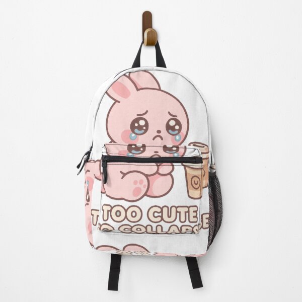 Item preview, Too Cute to Collapse – Crying Bunny & Coffee Chaos designed and sold by Lee-collections.