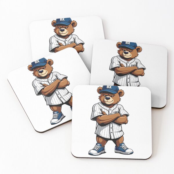 Item preview, Urban Bronx Bear – Street Style Baseball Vibes designed and sold by LUXORÉA.