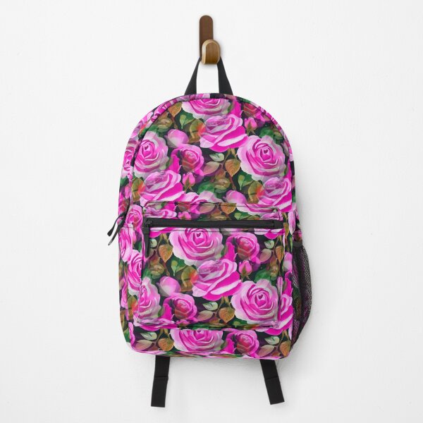 Item preview, Lush Big Roses Fuchsia Pink designed and sold by SilverPegasus.