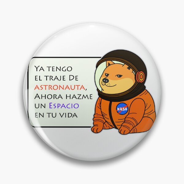 Artikelvorschau, Cheems-Astronaut, Cheems Meme der Welpe entworfen und verkauft von DibujandoPorfa.