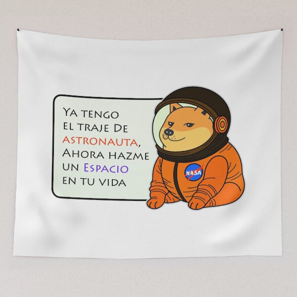 Item preview, Cheems astronaut, Cheems meme the puppy designed and sold by DibujandoPorfa.