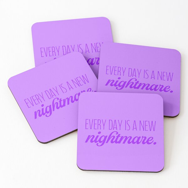 Item preview, Every Day Is a New Nightmare V2 - Purple designed and sold by sillyjess.
