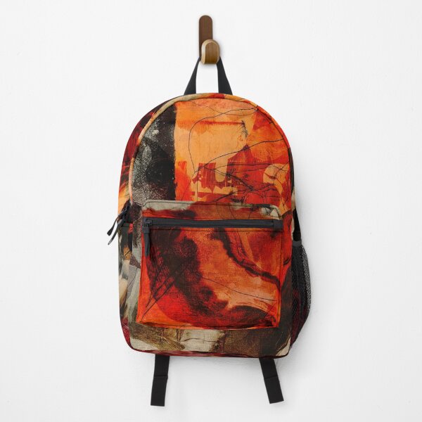 Item preview, Abstract Red and Black Painting designed and sold by NickDedidis.
