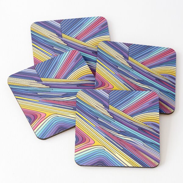 Item preview, Radiant geometry with lines designed and sold by Sigtrix.
