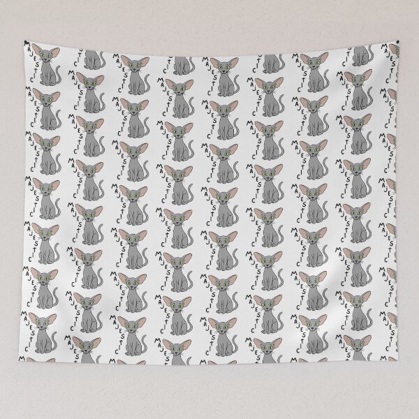 Item preview, Majestic Funny Oriental Shorthair Cat designed and sold by suescircus.