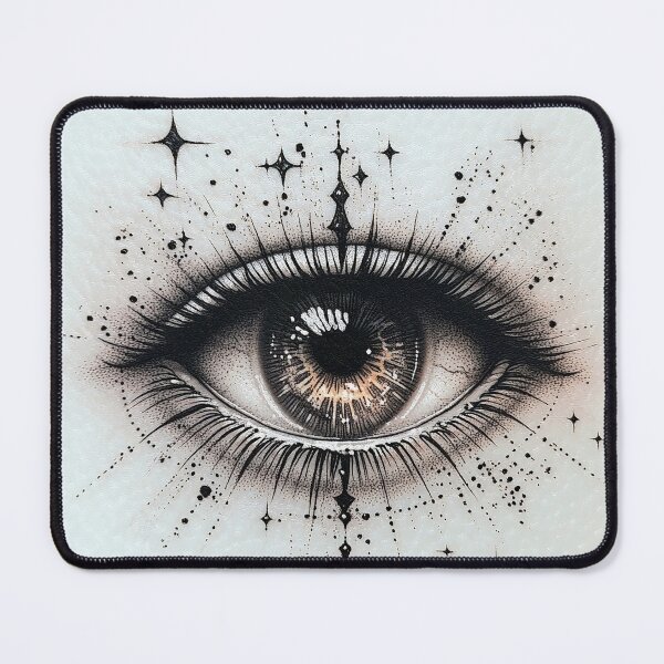 Item preview, Black and white Tattoo design eye with spikes designed and sold by dcrc.