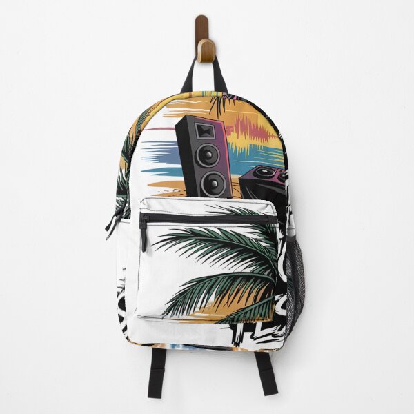 Item preview, Tropic Beats Festival – Retro DJ Beach Party Design designed and sold by EpicMediaShop.