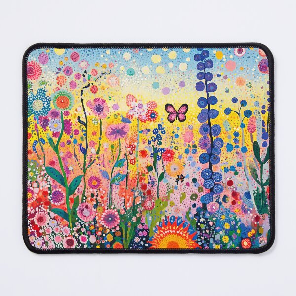 Item preview, Butterflies in a Floral Garden on a Sunny Day in Spring designed and sold by Neika Shimm Designs.