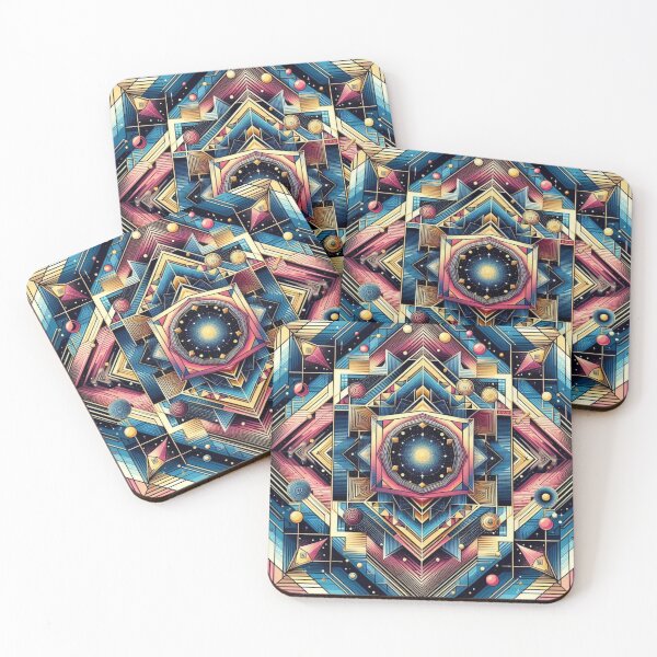 Item preview, colorful geometric decorative desighn designed and sold by Dogandesighn.