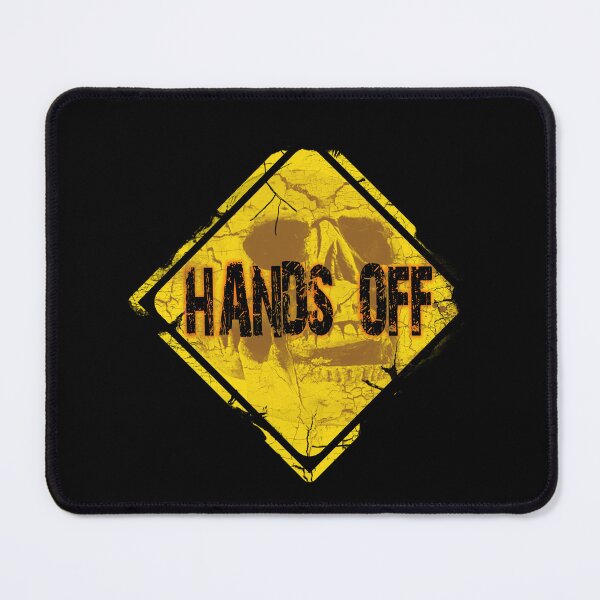 Item preview, Hands Off - skull - designed and sold by Bukhisz.