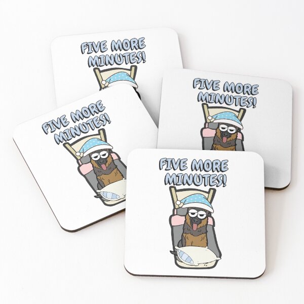 Item preview, Funny Lazy Guard dog cant get out of bed designed and sold by Pet Station.