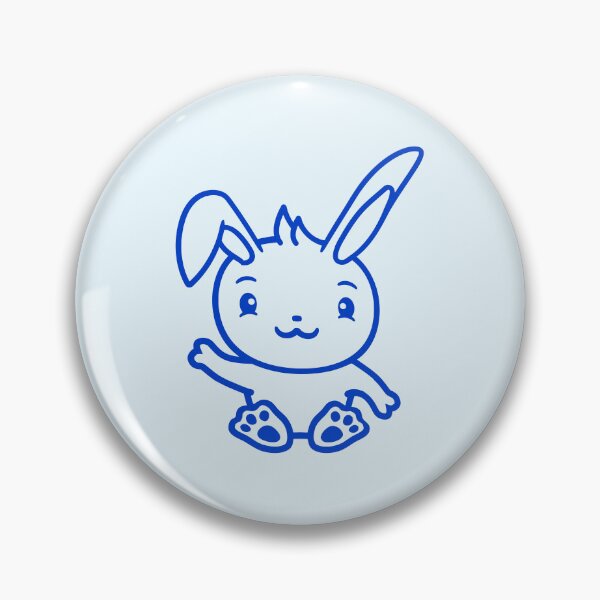 Item preview, Bunny Waving Friendly Greeting Hand Waving Hello designed and sold by shirt-o-mat.