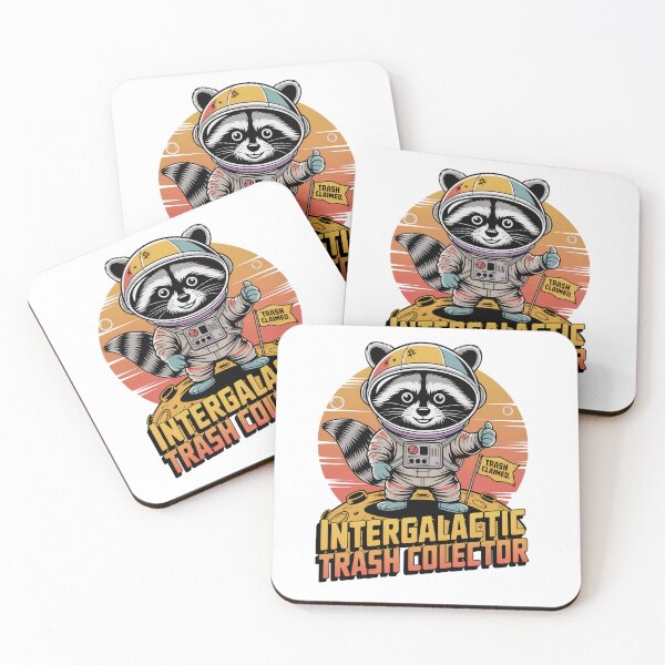 Item preview, Intergalactic Trash Collector – Funny Raccoon Space Design designed and sold by EpicMediaShop.