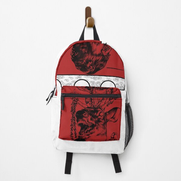 Item preview, Creepy Deer Postage Stamp Illustration designed and sold by FarieArt.