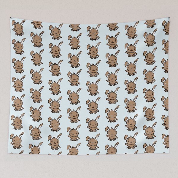 Item preview, Bunny Waving Friendly Greeting Hand Waving Hello designed and sold by shirt-o-mat.