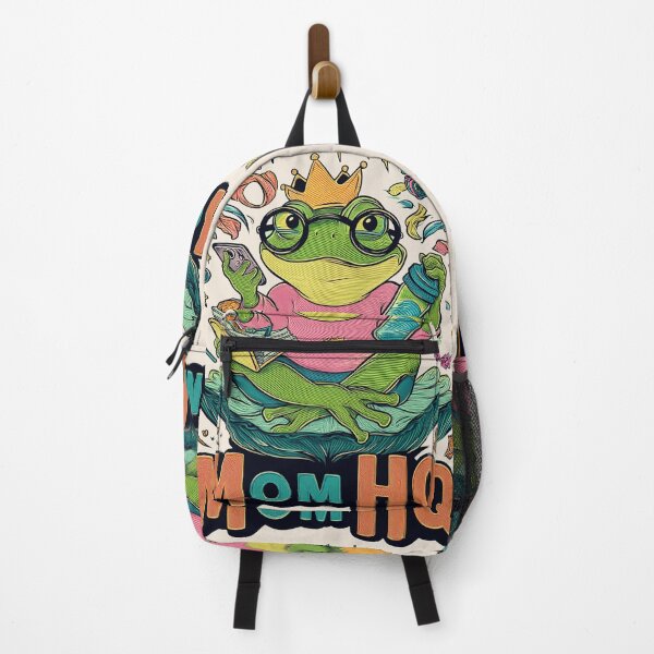 Item preview, Mom HQ Frog – Funny Frog Mom Chaos Coordinator Design designed and sold by Void & Valor.