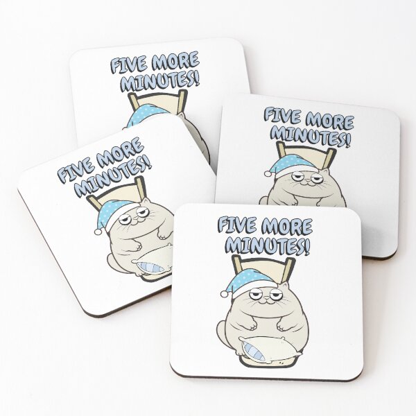 Item preview, Funny Lazy fat cat cant get out of bed designed and sold by Pet Station.