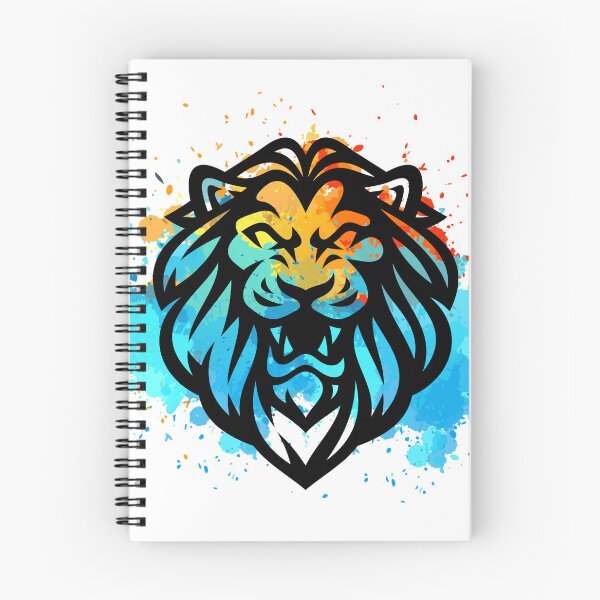 Item preview, Color Splash Lion Portrait designed and sold by StyleSculpt-N.