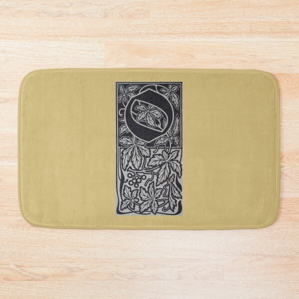 Item preview, Art by Mike Linocut digitally edited, alphabet letter O, combinable designed and sold by allartbymike.