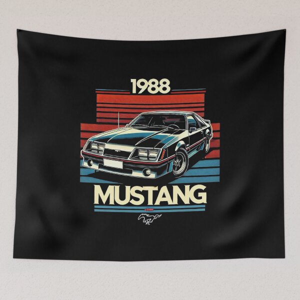 Item preview, 1988 Mustang Retro  designed and sold by TheArtOfCar.