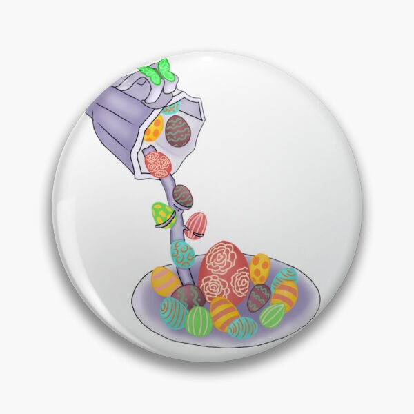 Item preview, Easter Eggs pouring out of a tea cup designed and sold by Artistkhg.