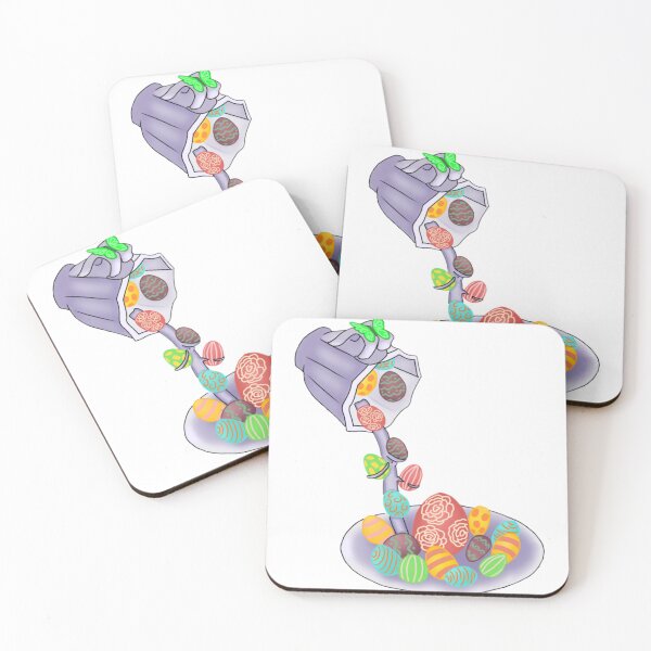 Item preview, Easter Eggs pouring out of a tea cup designed and sold by Artistkhg.