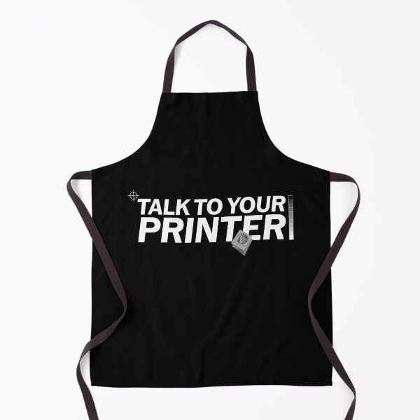 Item preview, Talk to your printer! WHITE VERSION designed and sold by 4personnen.