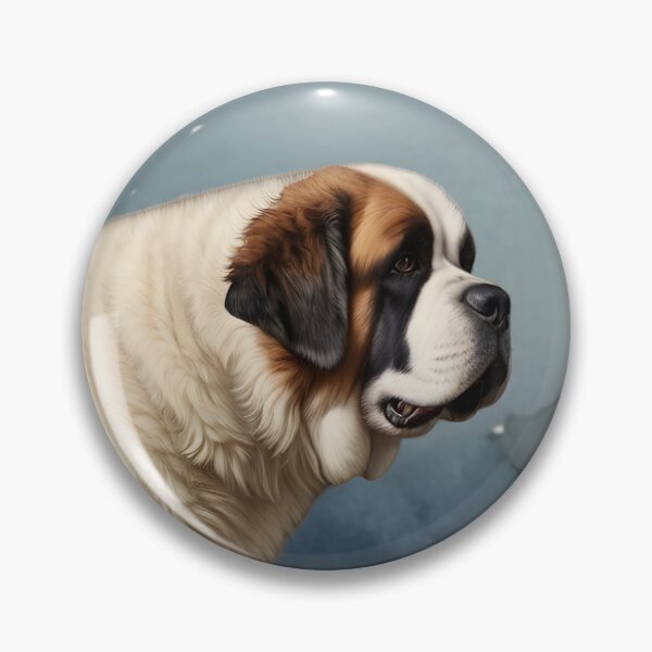 Item preview, St Bernard In The Moonlight designed and sold by NikkiBear67.