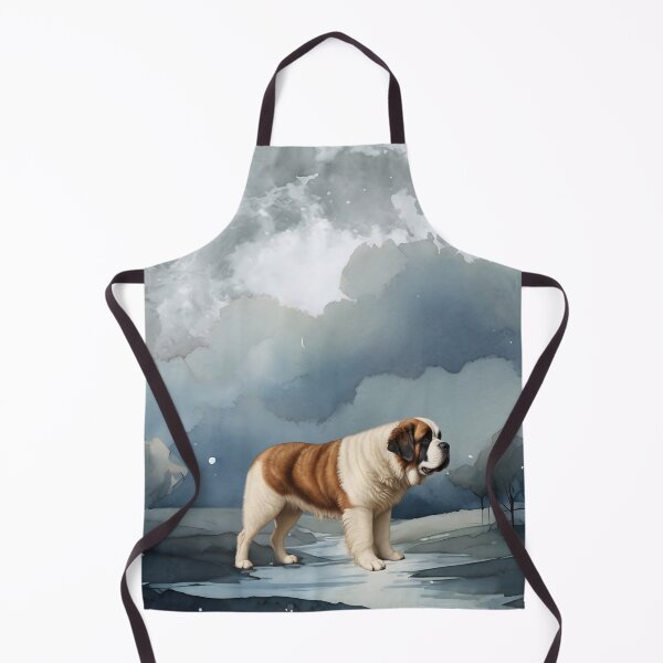 Item preview, St Bernard In The Moonlight designed and sold by NikkiBear67.