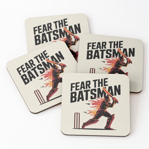 Item preview, Fear the Batsman – Powerful Cricket Warrior Design designed and sold by Jollys-ArtShop.