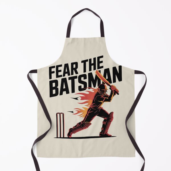 Item preview, Fear the Batsman – Powerful Cricket Warrior Design designed and sold by Jollys-ArtShop.