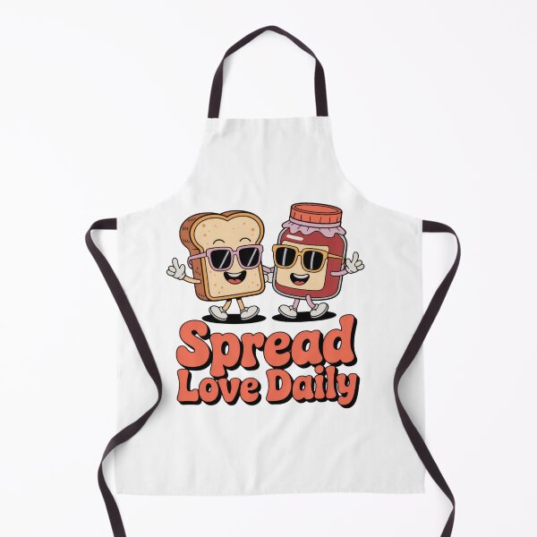 Item preview, Spread Love Daily – Cute Peanut Butter & Jelly Pun designed and sold by EpicMediaShop.