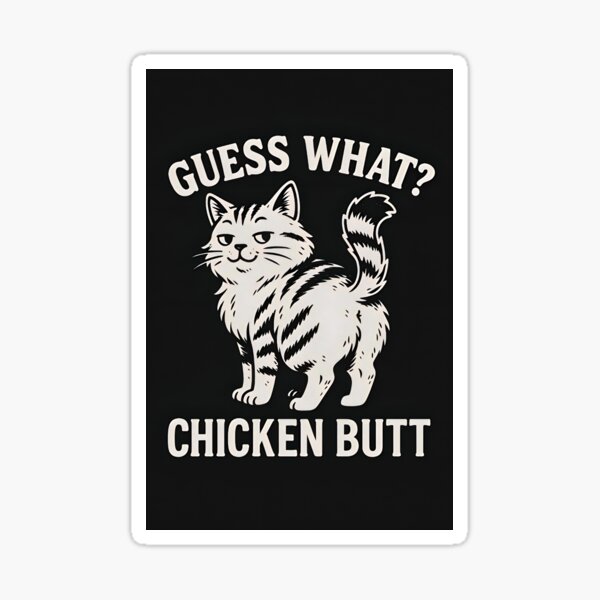 Artikel-Vorschau von Chicken Jockey Lustiges Katzenmeme mit frechem Retro-Humor, designt und verkauft von Amr Siam.