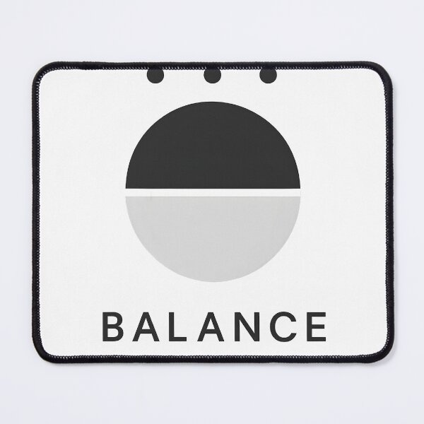Item preview, Perfect Balance – Black. White. Silence. designed and sold by JoshuaCardiff.